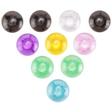 10Pcs Mushroom Guitar Effect Pedal Foot Nail CAP AmplifieRS Color Foot Guitar Pedal Knobs Protector