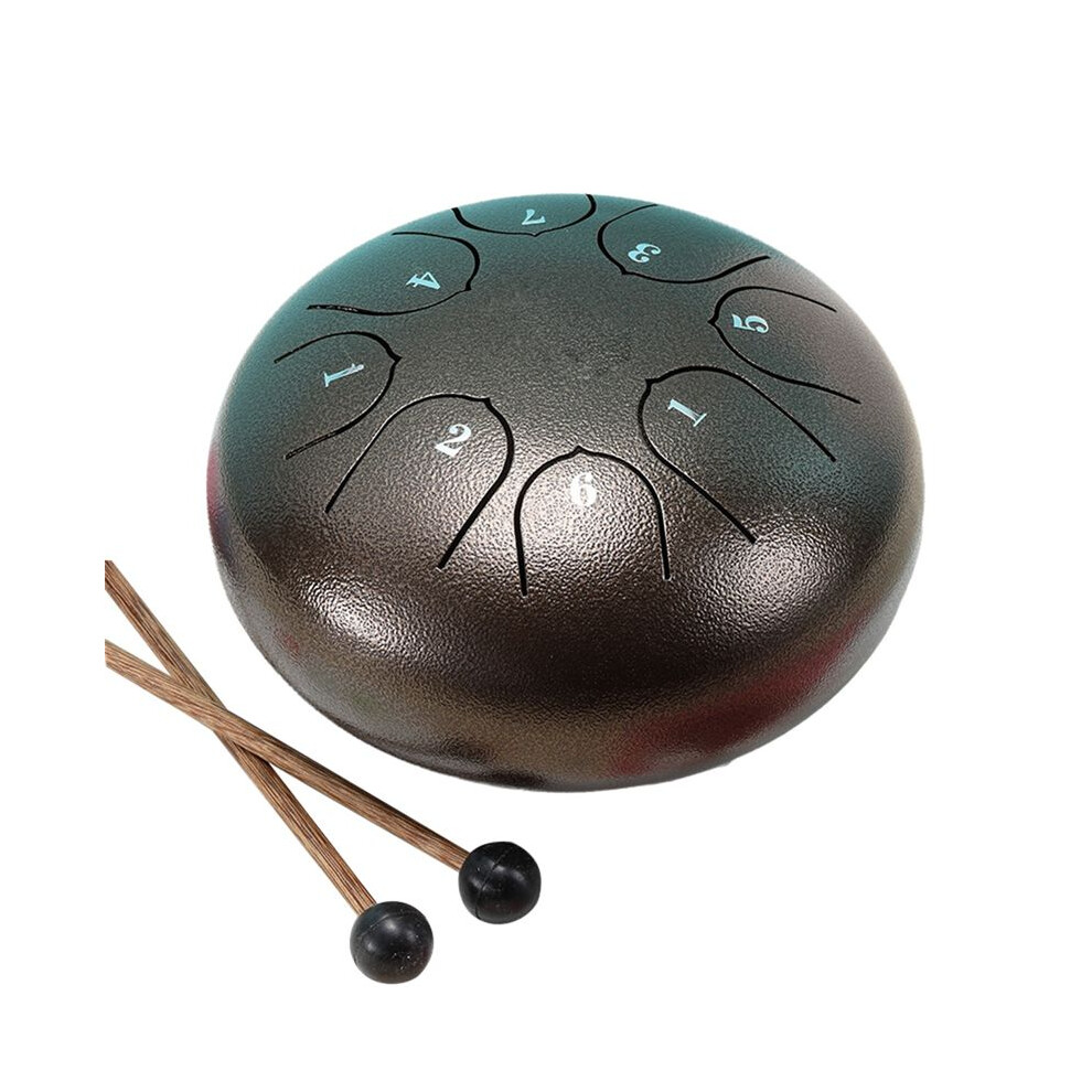 6 Inch 8 Tone Rain Drum Outdoor Chakra Drum Garden Instrument Rain Drum Ethereal Drum H 4711631926251
