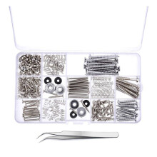Tornillos de ReparacióN de Guitarra Juego de 9 Piezas Accesorios de Guitarra Juego de Hebillas de Correa Herramientas de Pianista