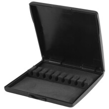 Rietenkoffer, Klarinetriethouder, Riet voor Koffer voor Basklarinet/Tenor/Baritonsaxofoon met Sleuven voor 9 Stuks Riet