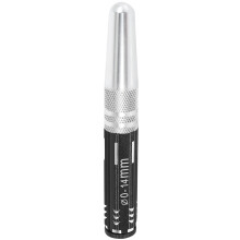 Ouverture de Trou Coquille Expansible AléSoir 0-14Mm TéLéCommande MéTal Outils de Bricolage pour Voiture TéLéCommandéE Modèle de Corps, Noir