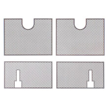 Decoratieve Metalen Beschermnet Gepantserde Metalen Beschermplaat voor 1/16 Heng Long Duitse Tiger 3818 RC Tank Upgrade-Onderdelen