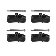4 Pairs Mountain Bike Disc Brake Pads for  Saint M810 M820 ZEE M640 H01 Semi - Metallic MTB Hydraulic Brake Pad