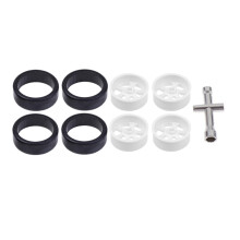 K969-01 K969-02 Mozzo del Cerchione con Pneumatico per  K969 K979 K989 K999 P929 P939 1/28 RC Drift Car Ricambi