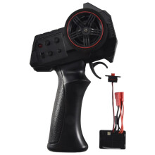 AX-7S AX7S 2.4G 3CH SäNdarfjäRrkontroll med 2 I 1 Mottagare ESC för WPL D12 MN D90 MN99S MN86 RC Bil RC BåT