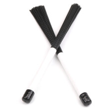 2 Stks Cajon Borstel Telescopische Drum Borstels Nylon Stokken Percussie voor Jazz Stick Drum Musical
