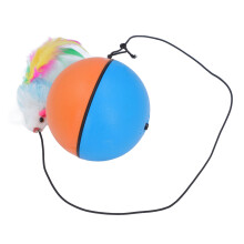 Automatisches Katzenball-Spielzeug 500 mAh Einheitsgröße Blau/Orange