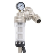 Whole House Central Filter 360 Degree Universal Rotating Valve Filter Reusable Sediment Water Filter 6-Point Joint