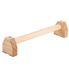 Pine Solid Wood Push- Non-Slip Handle Stand Wood 150KG Household Fitness Equipment for Push- Strength Training 50cm