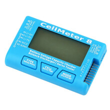 RC CellMeter-8 2-8S Batterijcapaciteitsspanningstestmeter voor LiPo Life Li-Ion NiMH Nicd-Celmeter
