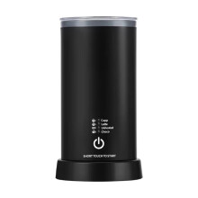 Milk Frother for Cold/Hot Frothing, Chocolate Mixer, Latte Cappuccino Maker - Fully Automatic Milk Warmer EU Plug