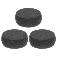6Stk Weiche Schwarze Schwämme Für , Gesichtsbemalung Und Basteln