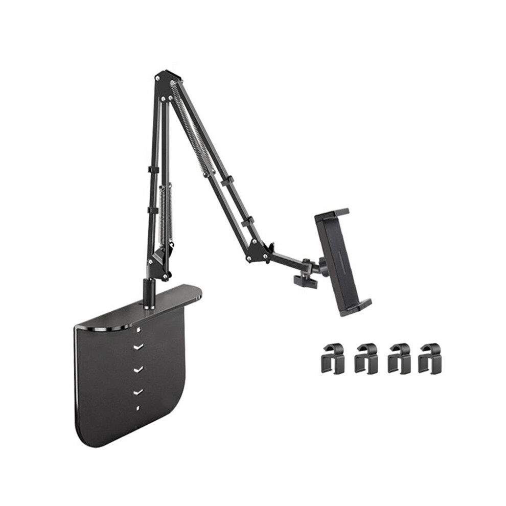 Lazy Mobile Phone Holder Lying The Bed Watching Tv Live Drama Artifact Dormitory Bedside Desktop Tablet Holder Black 6033158093383