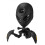 LED Star Projection Lamp Projector Interactive Atmosphere Night Light Space  Bedroom Desktop Decor Child Gift Black 1