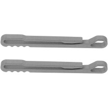 4Stk Graue Schlüsselring Karabiner Mit Federclip Und Antirutschgriff