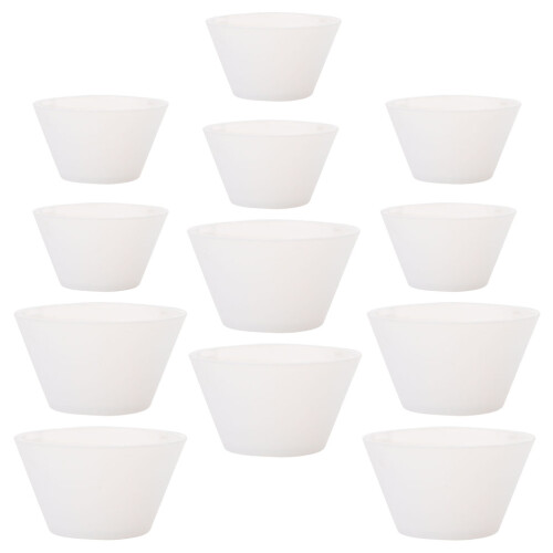 40Pièces Gobelets Mélange Silicone Souple Usage Bricolage