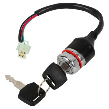 4Stk Zündschalter Mit Schlüssel, 4 Kabel, Robust, Für Atv Und