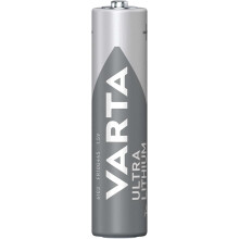 Lithiumbatterie AAA | 1,5 V DC | 1100 mAh | 4-Blisterkarte | Grau / Silber