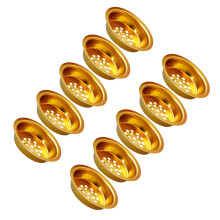 50Stk Goldener Kohlehalter Mit Orientalischem Für Hausgebrauch