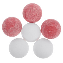 18Stk Mini Tischfußballbälle Aus Resin, Ersatzkugeln Für Kinder