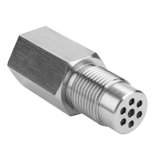 M18x1.5 Oxygen Sensor Adapter Stainless Steel O2 Sensor Expander O2 Sensor Extension Connector Car Accessories