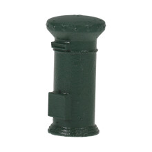 4Pcs Resin Vintage Mini Mailbox Decor Green DIY Sand Table Accessories
