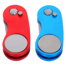 4Pièces Divot Fixer Golf En Alliage Aluminium Pliable Usage DIY Coloré