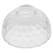 3Pièces Bols Cristal Transparent Bols Offrande Tibétain Décor Élégant