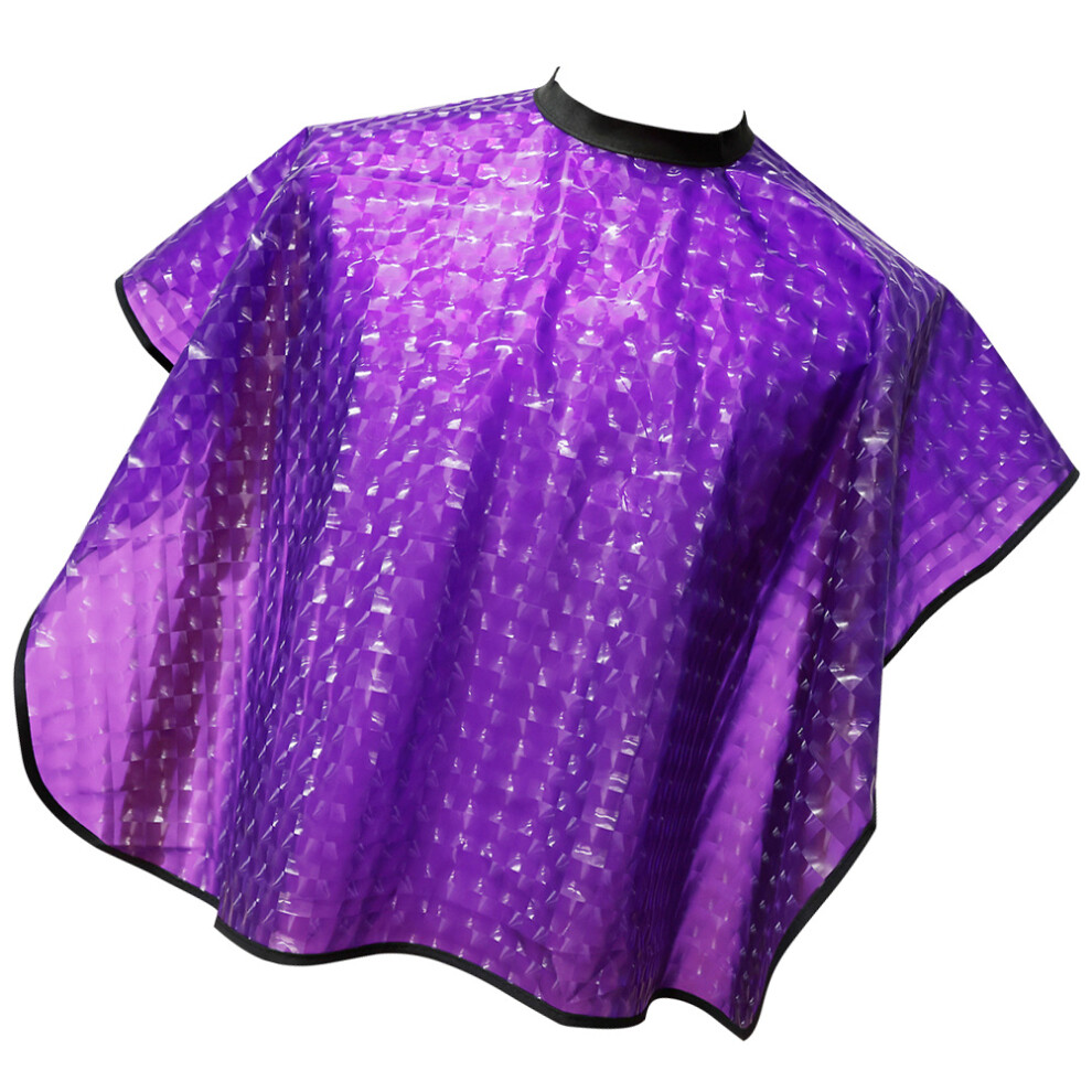 Aboofan 3Pcs Hair Color Cape Purple Hairdressing Shawl Makeup Artist Apron