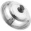 2Pcs Handled Stainless Steel Pot and Pan Lids Silver Kitchen Covers 1