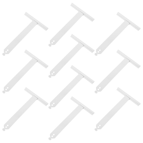 40Pièces Ressorts Tension Acier Blancs Volets Durables Universels