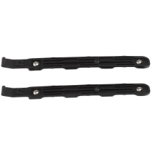 5Paires Rail Plastique ABS Noir Pour Hdd Stabilisation Pièce