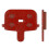 Rectangular Hollow Resin Brake Pads Hollow Red Brake Pads 4