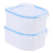 4St Manicure Hand Bowl ABS Nail Soak Off Spa Beauty Tool