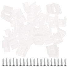 200Pièces Clips Blancs Pour Montage Rapide De LED
