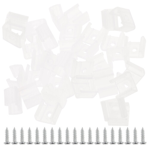 200Pièces Clips Blancs Pour Montage Rapide De LED