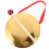 2Sets Mini Handgong Chinese Gong Goud Percussie Instrument Feest 1