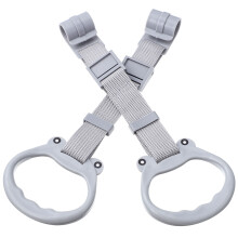 10Pcs Toddler Stand Ring Handles Light Grey Plastic Baby Pull Up Rings