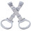 10Pcs Toddler Stand Ring Handles Light Grey Plastic Baby Pull Up Rings 1