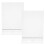 10St Transparante T- Acryl Flyerhouder Verticale Dubbele Display 1