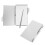 2Pcs Silver Aluminum Notebook and Pen Compact Portable Mini Notepad 1