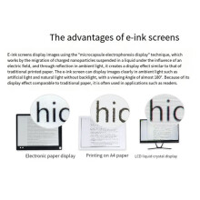 10.85 Inch E-Ink Display E-Paper Red Black White Display 1360x480 SPI Interface  & Low Power Consumption