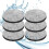 6st MicroDisc Vattenfilter för  Fill och Go Vattenfilterflaskor Karaffer, Vattenfilter MicroDisc Reduce Chlorine 6