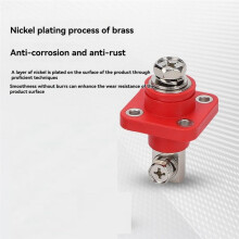 200A Helkopparbatteri Strömuttag Energilagringsväxelriktare RV Lithium Batter Connector Genom Vägguttagsplint