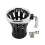 Motorcycle Accessories for   Handlebars Universal Cup Holder Kettle and Beverage Holder Black 2