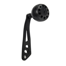 Cast Fishing Reel Handle Replacement Hollow Metal Knob for Baitcasting Reel Fishing Accessories Sea Fishing Black
