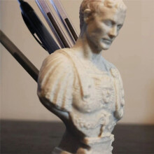 Pencil Holder - Office Decor,Caesar Bust Statue Pen Holder for Desk Organizers and Accessories