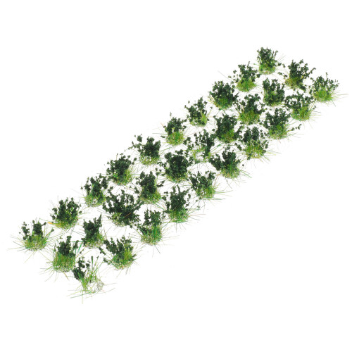 Realistic Plastic Grass Tuft DIY Miniature Wedding Scene Decor