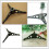 2 Set Christmas Trees Stand Xmas Tree Stand Base Folding Stand Replacement Christmas Trees Accessory Standing Rack 4