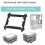 12cm Fan Hard Drive Bracket SSD 3.5 Inch Hard Drive Bracket Extended Multi-Layer Stacking Bracket Computer Accessories 5